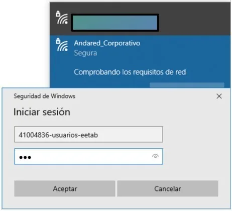 Ventana Seguridad de Windows pidiendo usuario y contraseña